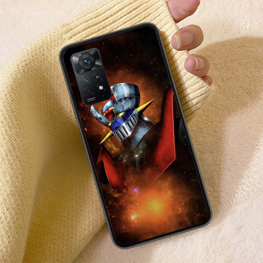 G-Goldorak UFO Robot Phone Case For Redmi 13C 14C Note 14 13 Pro Plus 12 12C 10A 10C 10 9A 9C 9T 9 8 8A K80 K70 Pro Cover TPU Sh