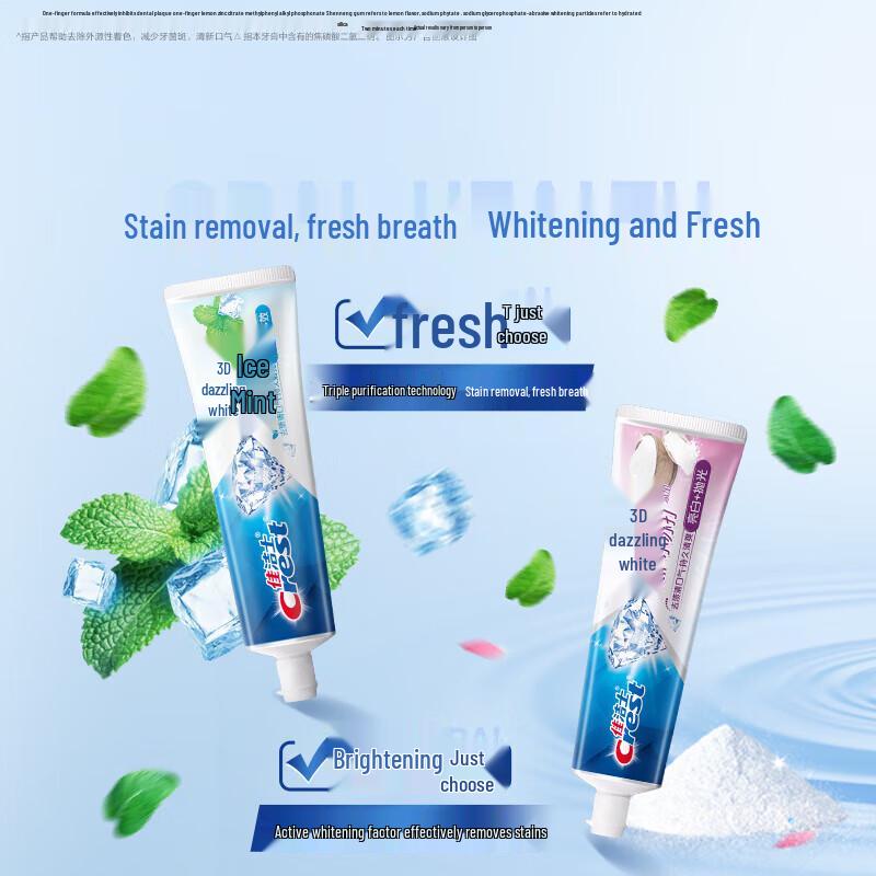 Crest All-in-One 7-Effect Whitening Toothpaste