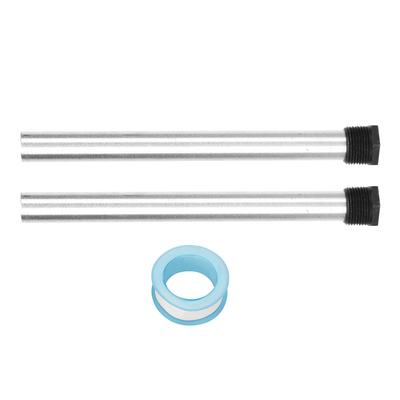 2pcs 21X320mm Magnesium Anode Rod for Water Heater NPT3 4 Thread
