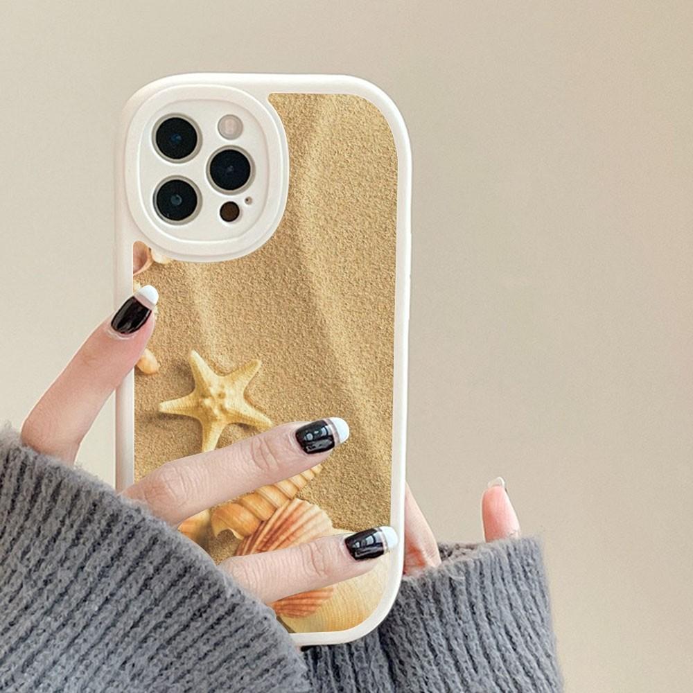 Summer Beach Phone Case Hard Leather For iPhone 14 13 12 Mini 11 14 Pro Max Xs X Xr 7 8 Plus Fundas