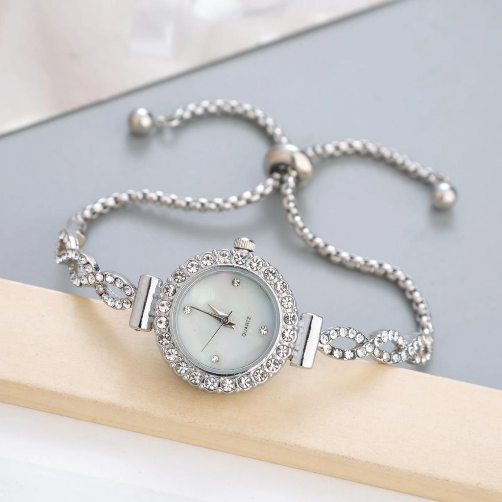Women's Small Dial Wristwatch Female Bracelet Watch Quartz Leisure Popular Elegant Clock Golden Relojes Hour Ladies