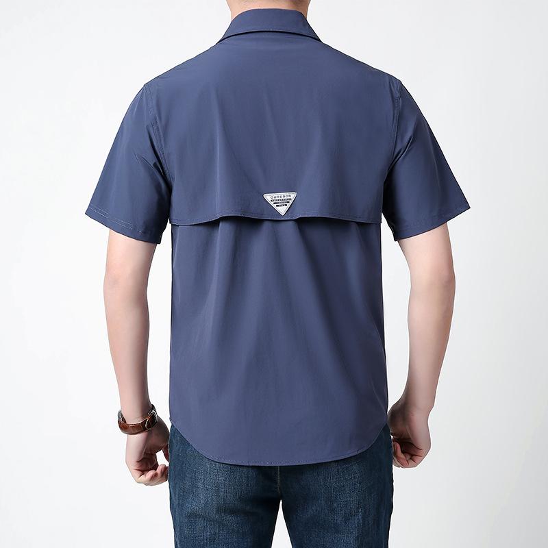 Рубашки с коротким рукавом для мужчин — фото 4