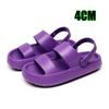 Women Summer Beach Platform Sandals Green Soft Sole EVA Slides Woman Fashion Non-slip Outdoor Slippers Female Comfortable Shoes