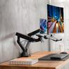 AVLT Laptop Compatible with Inch Load Capacity Mechanical Display Grommet Type Clamp VESA Stand Supports Displays Arm, 17-32 Laptops, 1-8kg,