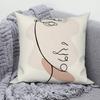 Line Abstract Pillowcase Sofa Cushion Cover Modern Simple Nordic Decorative  Home Throw