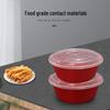 Jinmeihewang Disposable Thickened Round Meal Boxes with Lids