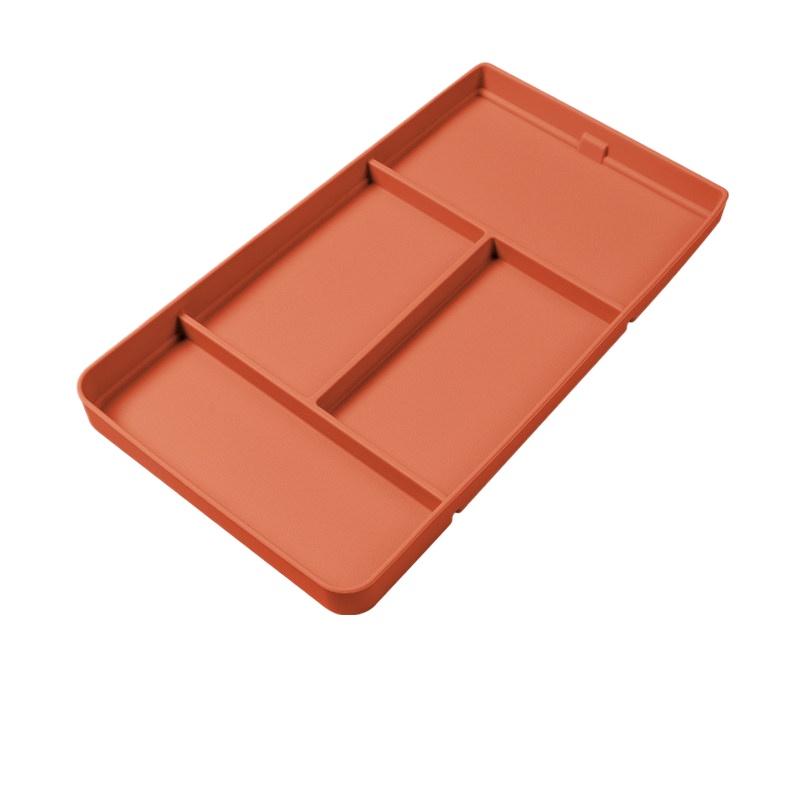 For Li Auto L6 L7 L8 L9 2022-2025 Car Storage Box Under Central Control Silicone Anti Slip Storage Tray Interior Car Accessories