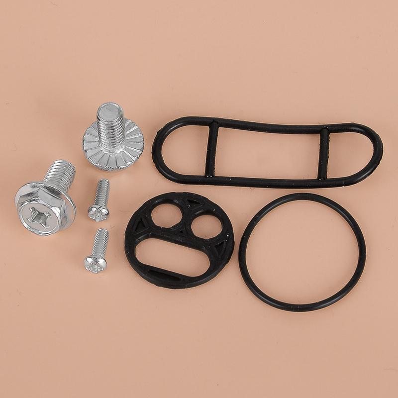 Fuel Petcock Pet Cock Shut Off Valve Repair Kit Seal 1752110001 18-2727V Fit for Kawasaki KLX250R KLX300 Suzuki DR250 Yamaha