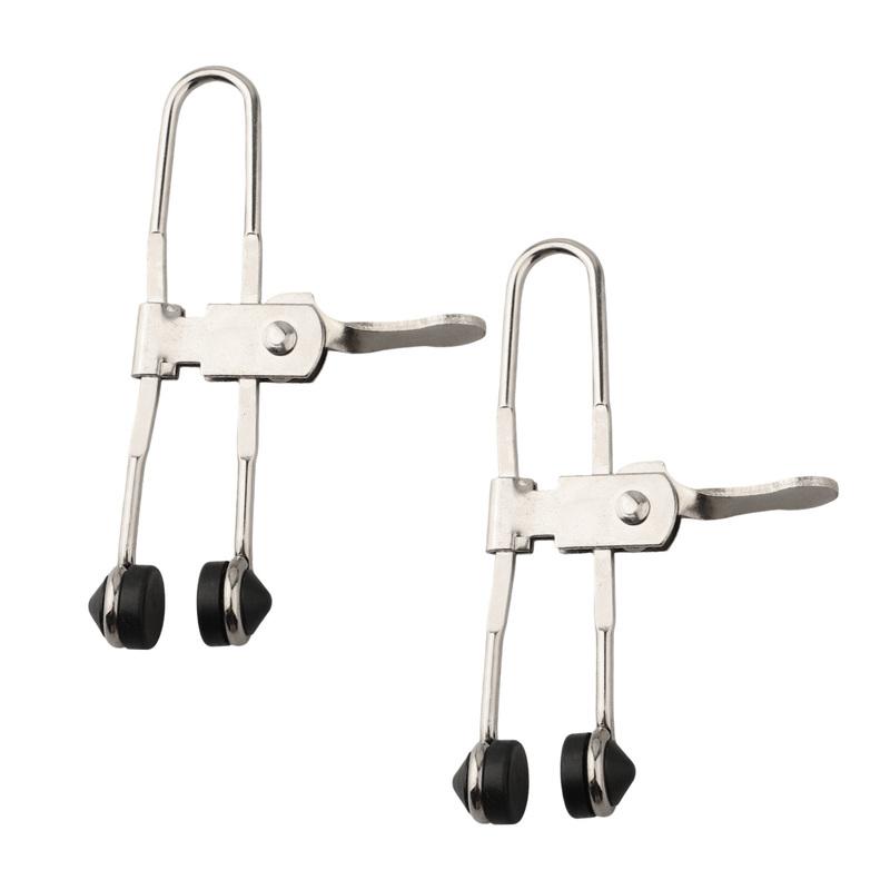 Ceiling Tile Installation Lever Action Grid Clamps Rubber Head Lever Action Clamps Rubber Head Clamps Secure Grip 2pcs Set