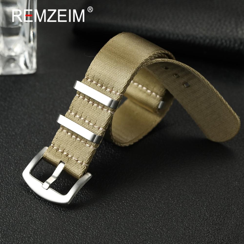 

Premium Comfortable Soft Nylon Watch Bracelet 20mm 22mm Watch Straps Men Women Watchbands Replacement Watch Accessories 22mm хакі