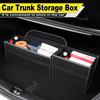 Hub Caps Car Trunk Storage Box Organizer Foldable Stowing Container Bag For Alfa Romeo 159 Giulietta Giulia 147 Mito 156 166 GT CVR1