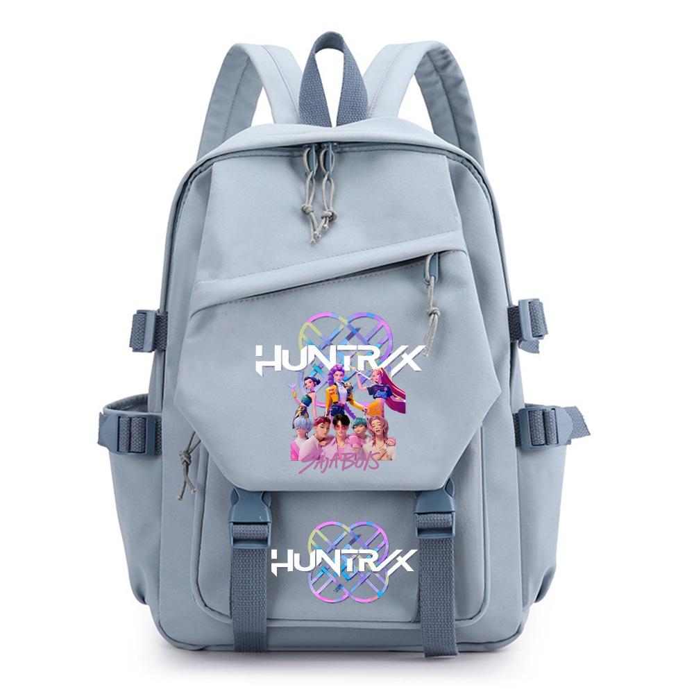 Anime Kpop Dämonenjäger Bedruckter Rucksack für Teenager Jungen Mädchen Schultasche Kinder Schüler Buchrucksack Damen große Kapazität Reisetasche Kindergeschenk Mochila