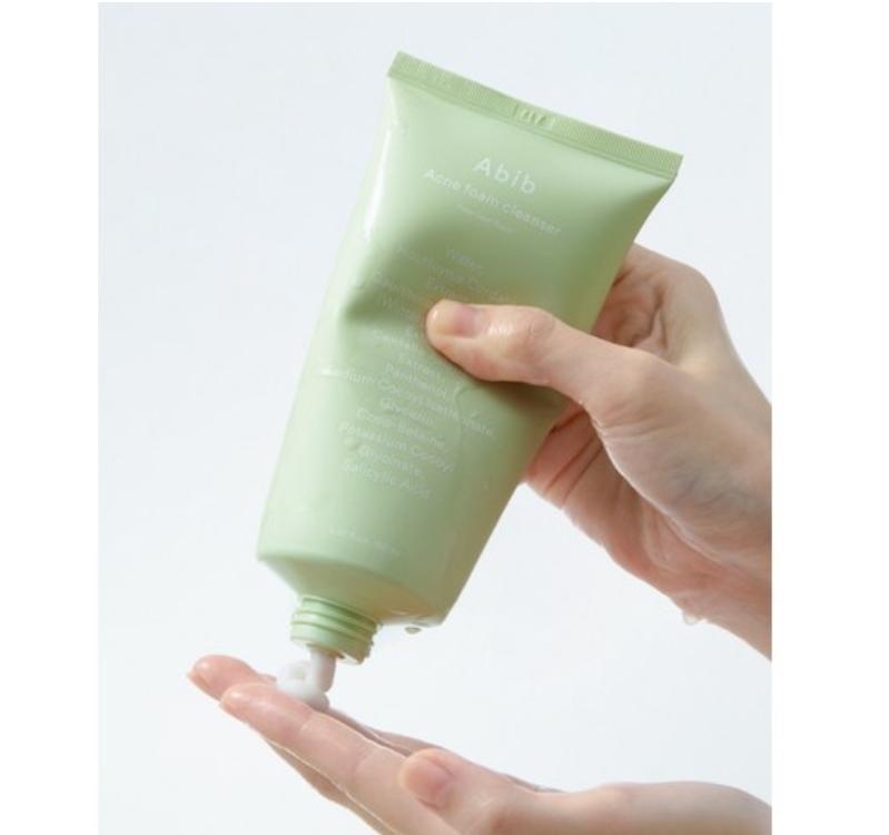 Abib Acne Foam Cleanser Heartleaf Foam Gentle Deep Cleansing Facial Wash 150ml