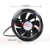 Universal Inline Blower Fan 97mm Quiet Exhaust Fan Ventilation Fan for Marine Boat and Motorhome DC12V Quiet Operation