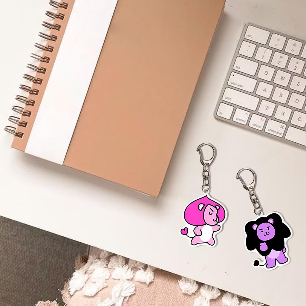 Well-known Anime Boy Group Keychain, Collectible Pendant, Collectible, Suitable For Star Purchase