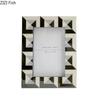 Black and White Checkered Photo Frames 6/7 Inch Picture Frame Bedside Table Wedding Anniversary Photo Frame Desk Decoration