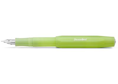 Kaweco Extra Fine Fountain Pen Frosted Sport Fine Lime 10001887