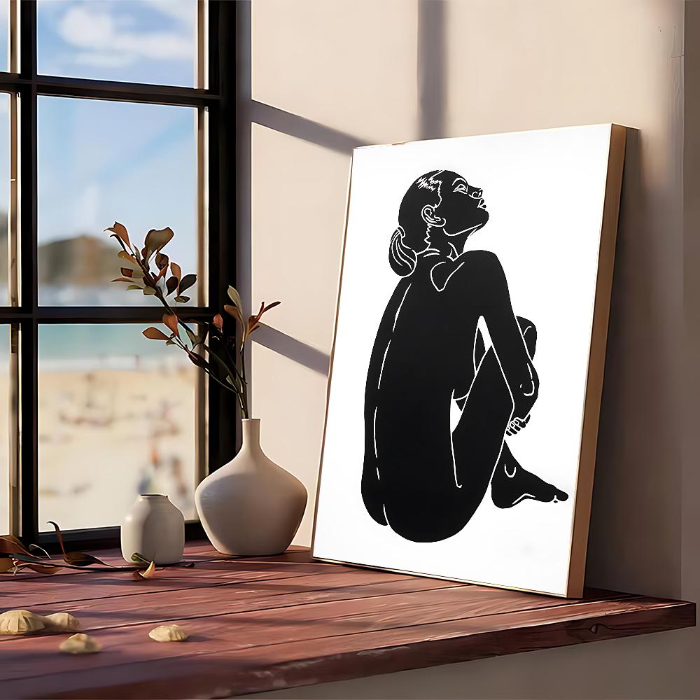 Gambar Abstrak Lind Poster No Framed Poster Kraft Club Bar Paper Vintage Poster Wall Art Painting Bedroom Study Stickers