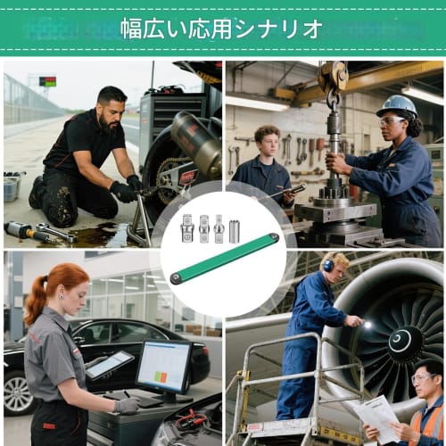 Nuhyvjl Offset Adapter Wrench | Tight Space Drive Adapter Wrench - Manual Offset Clamp for Industrial Diesel Engine Maintenance