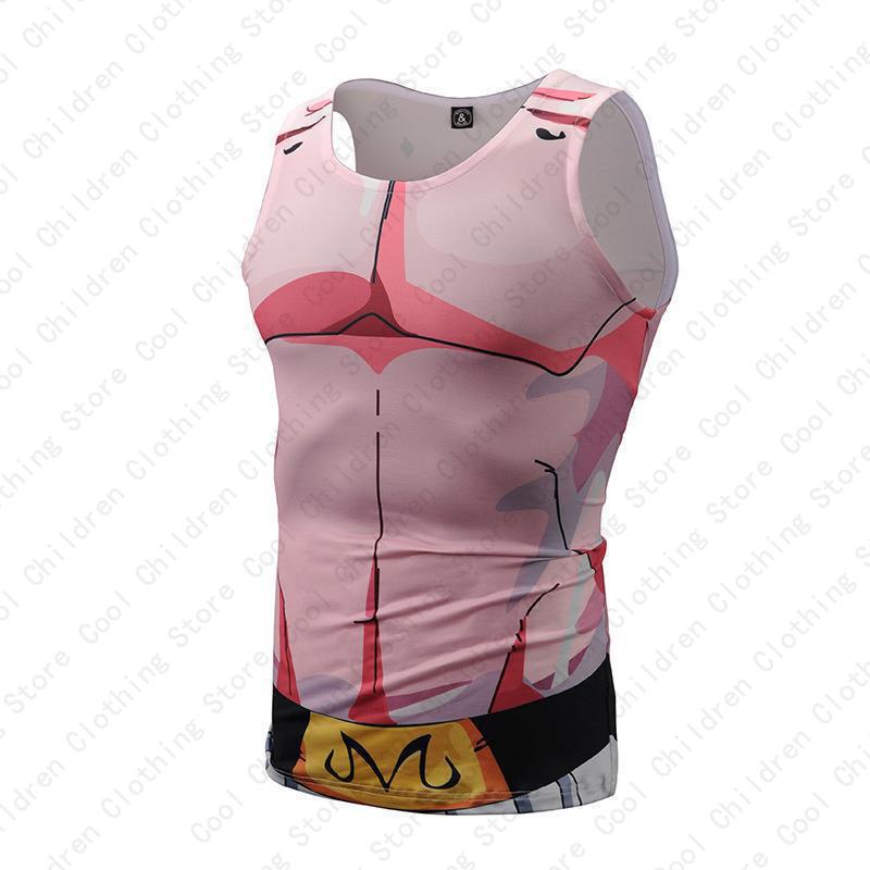 2026 Summer New Summer Japanese Anime Casual Vest Dragon.Ball 3D Printed Sports Top KID/Adult Quick-Drying Anime Breathable Vest S