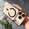17-in-1 Electroplated Magnetic Protective Case for IP17 Promax with Removable Lens Protector and TPU Soft Shell