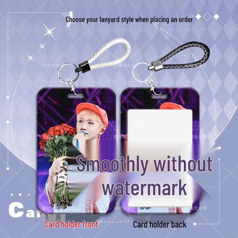 

Wang Sulong Concert Student Lanyard: Sliding Card Holder for Bus, Water, Access, and Campus Cards Card Holder Only (No Accessories)