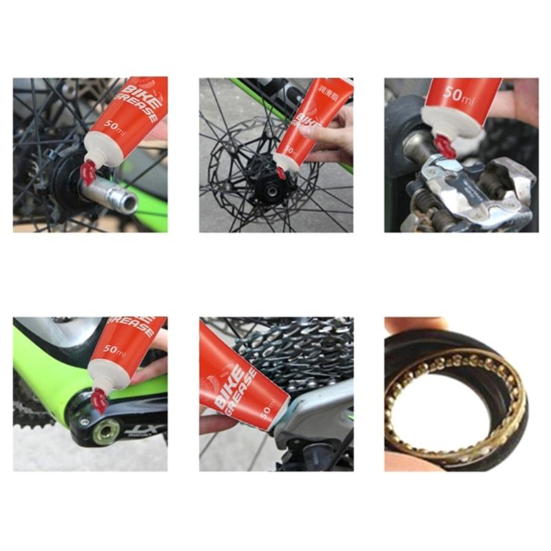 Plastic & Metal Grease Injector Applicator Tool Suitable for Easy Bicycles Bearing Maintenance Smooth Cycling Experience