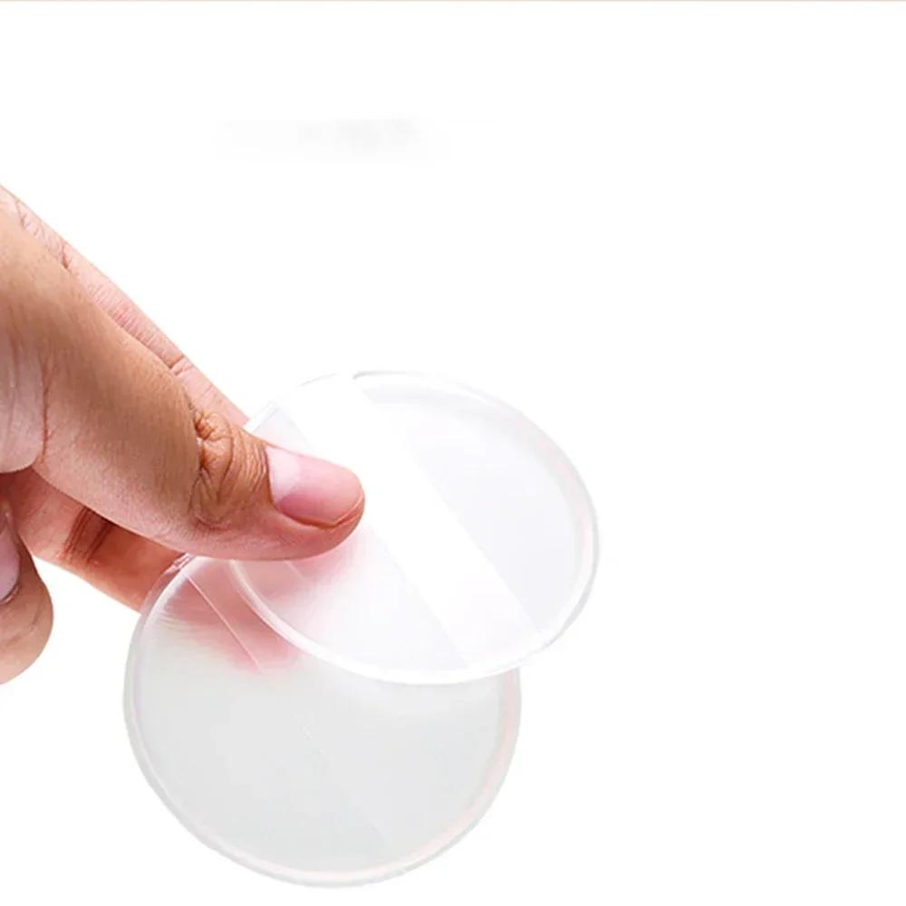 Soft Silicone Gel Powder Puff Sponge For Cosmetic Face Foundation BB Cream No Powder Eating Powder Cosmetic Puff Makeup Tools