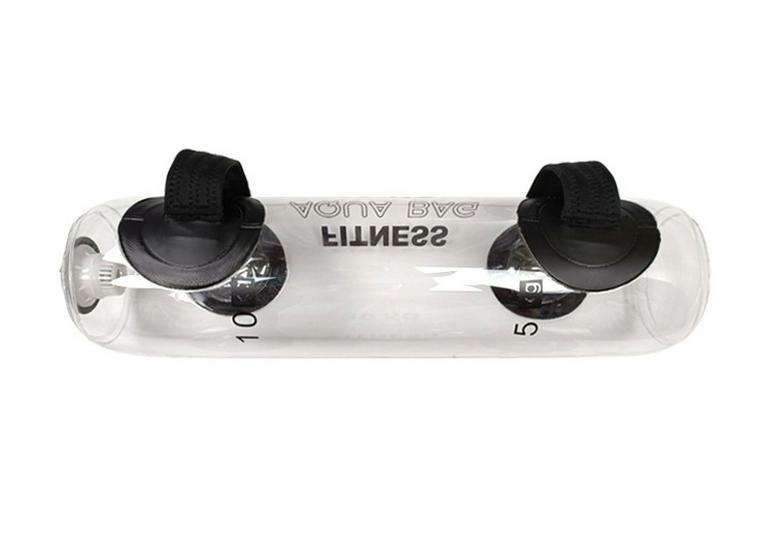 Transparent Weighted Water Bag for Outdoor Exercise - Integrated Dumbbell for Squat and Balance Training with Custom Logo
