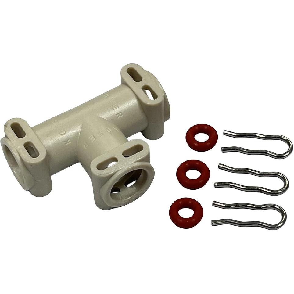 Кофемашина I-образный жидкостный соединитель Совместимый с Jura C E F S X Z ENA Кофемашина I-Form Термоблок Соединитель Полностью автоматическая кофемашина 4.0mm T-form