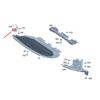 Front Bracket for Mercedes-Benz W214 (2024-2025): Part Numbers 2145240040, 2145240600.