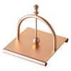 Retro Square Tissue Holder European Style Light Luxury Aluminum Napkin Stand Smooth with Handle Tissue Storage Box Restaurant
