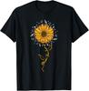 Music Teacher Shirt Sunflower Music Notes Musician Singer T-Shirt