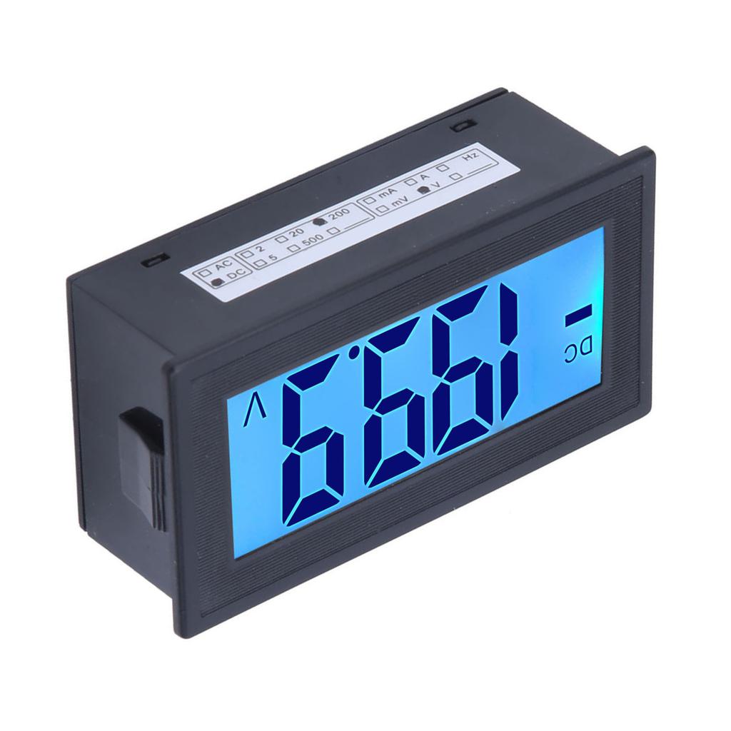 YB5135DB DC Digitales Voltmeter LCD-Anzeige Spannungsmesser AC100240V StromversorgungDC 0200V