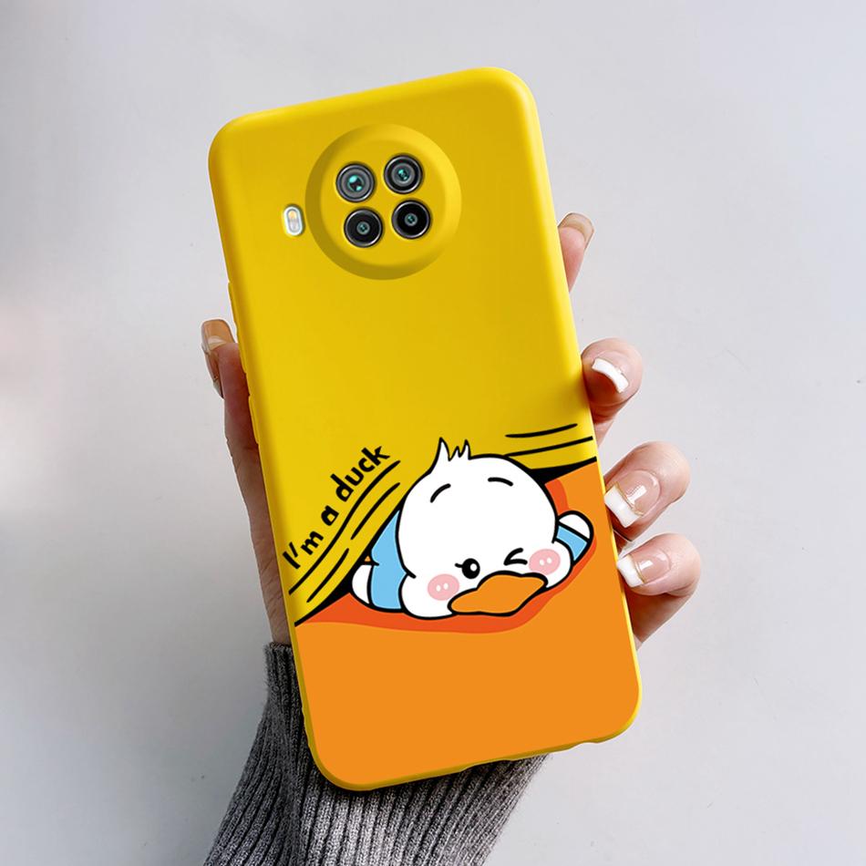 For Xiaomi Mi 10T Lite Case Cute Cat Cartoon Bear Frog Soft Silicone Back Cover For Xiaomi Mi10T 10 T Lite 5G Bumper Phone Case
