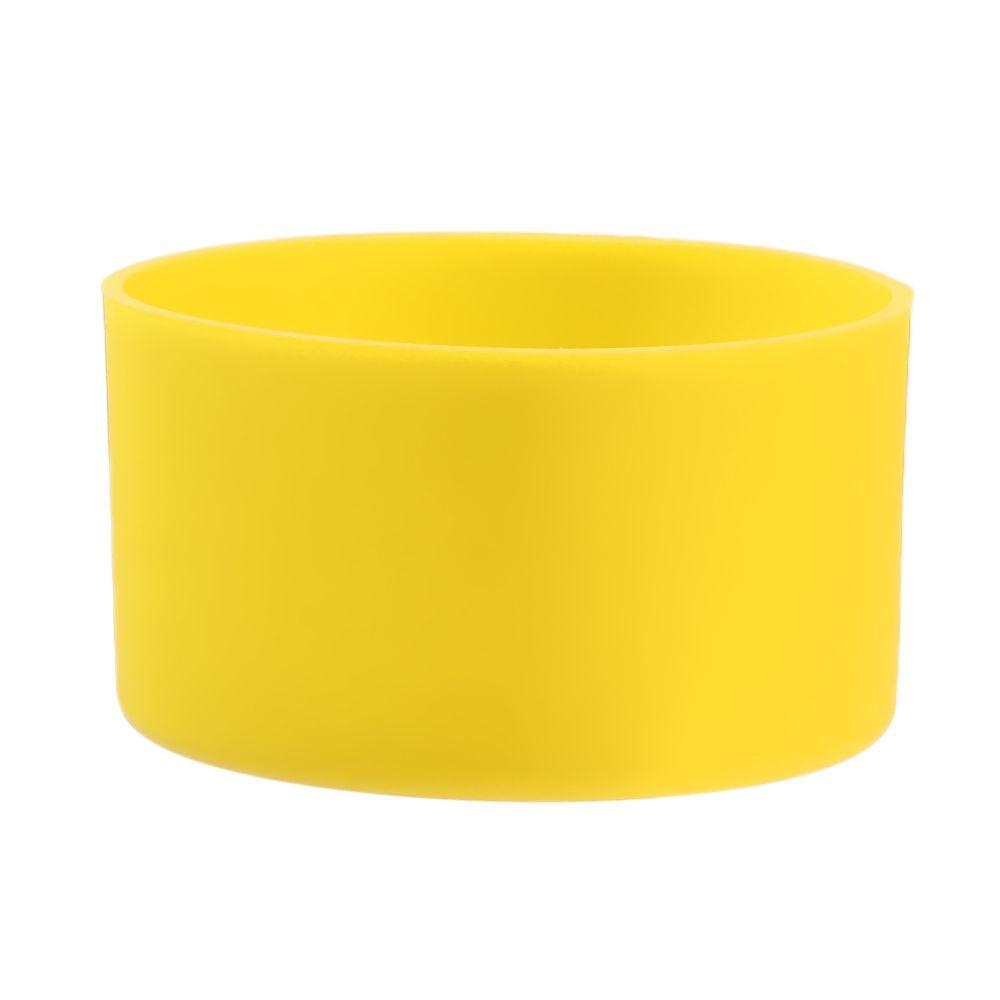Funda protectora de silicona para botella de agua de 32 a 40 oz, antideslizante.