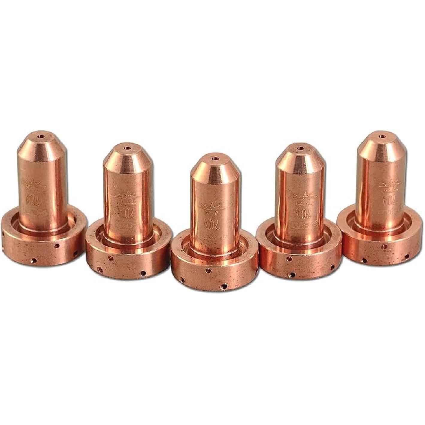 

RIVERWELD Плазменные наконечники 9-8210 60A Резка Подходят для плазмотрона Thermal Dynamics SL60 SL100 Расходные части, 5 штук в упаковке 9-8231 5pk