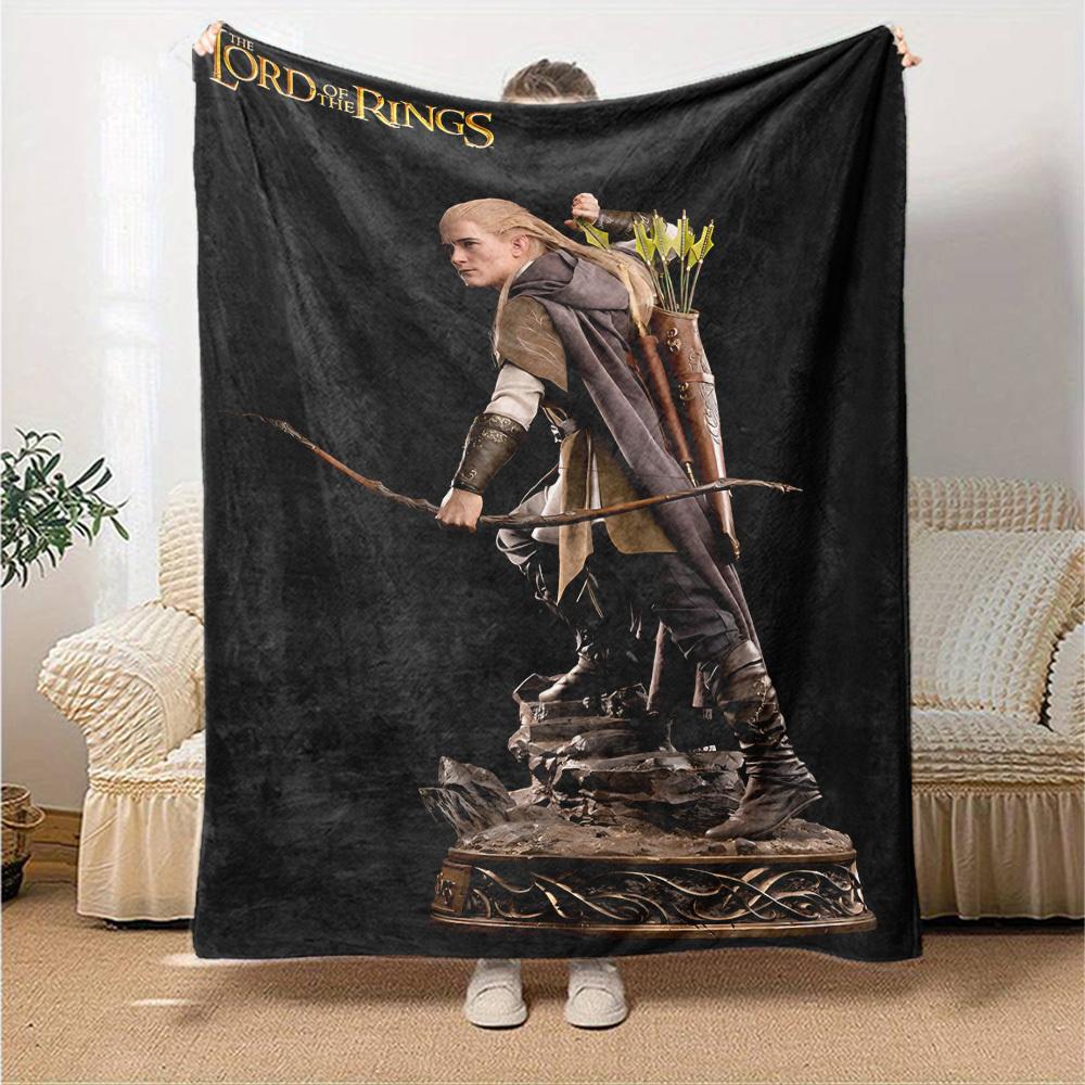 1pc Arwen Evenstar Lord of the Rings Flannel Blanket Soft Warm Throw for Home, Office, Travel, All-Season Cozy Bedding GiftL1128