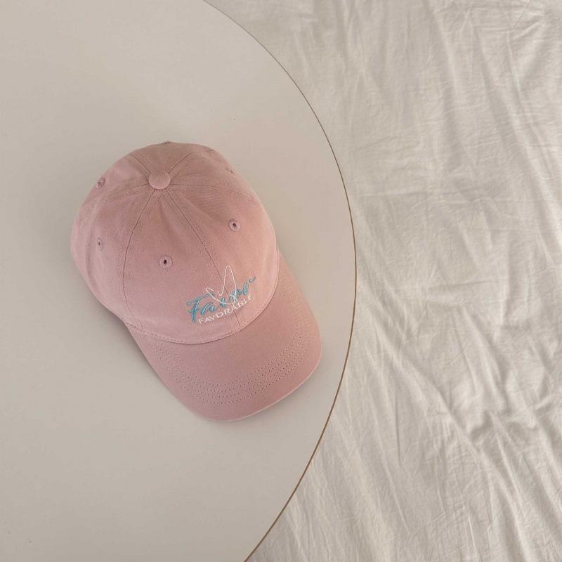 Love Letter Embroidery Baseball Cap Men'S And Women'S Sunshade Fun Leisure Students Outdoor Cap Versatile
