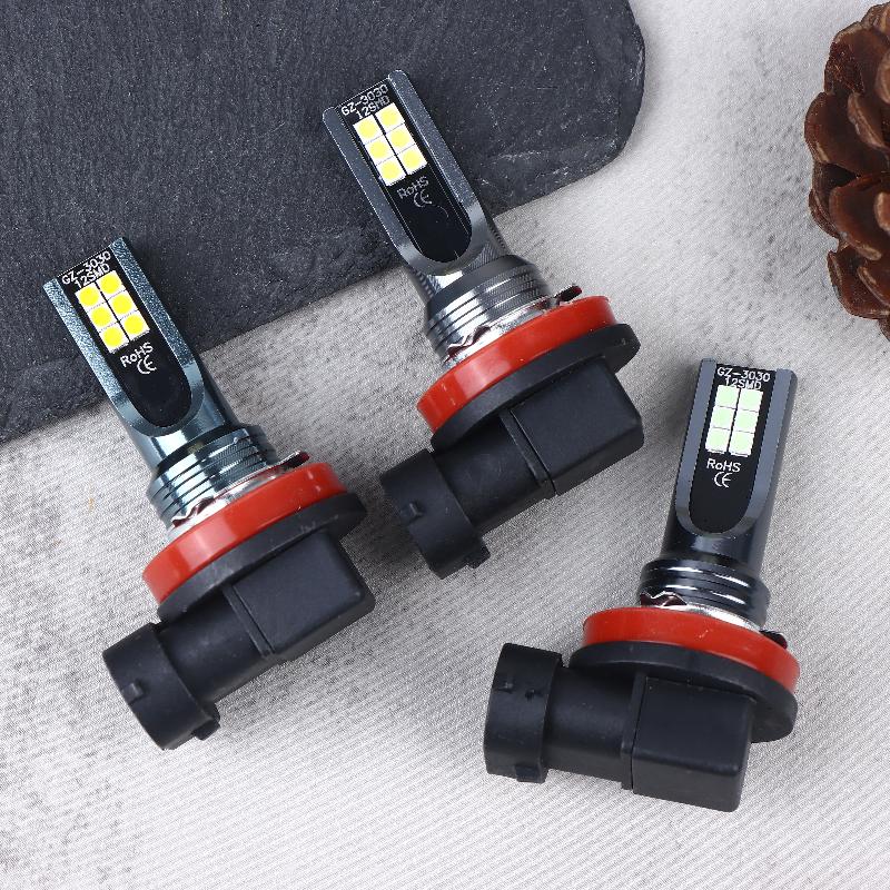 1 Stück H11 H8 H7 H4 LED Auto Nebelscheinwerfer Lampen DRL Motorrad Scheinwerfer Lampe Auto Fahr Scheinwerfer 6500K-7500K 12-24V 24W