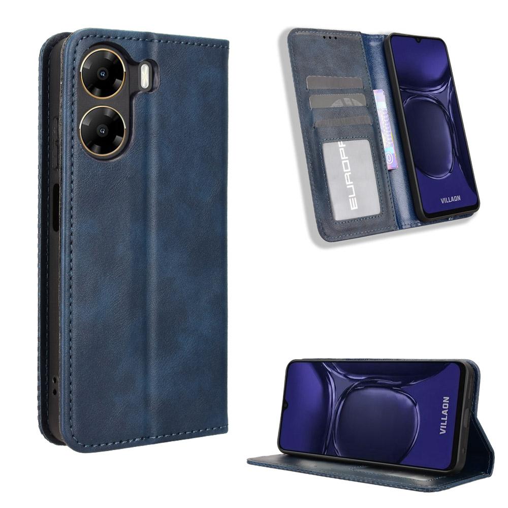 Flip Cover For Philips Essence 12 Leather Case [Flip Vintage Leather] Shockproof Durable Retro Phone Case