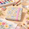 300gsm Wood Pulp Watercolor Sketchbook 20 Sheets Portable Sketchbook  Students Painting