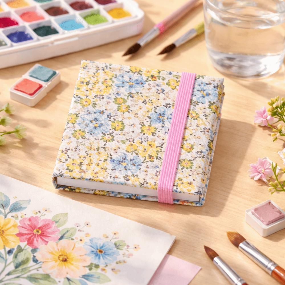 300gsm Wood Pulp Watercolor Sketchbook 20 Sheets Portable Sketchbook  Students Painting