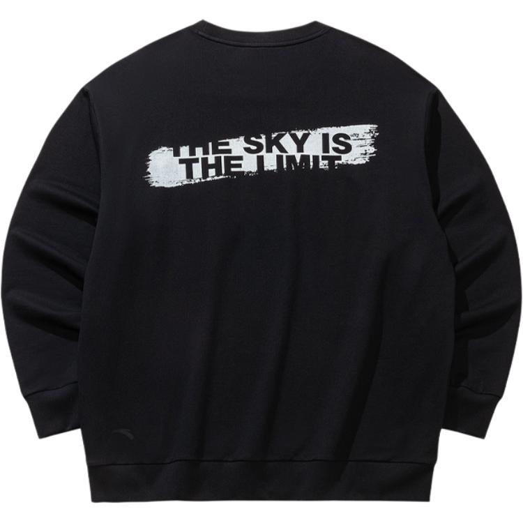 Anta Basketball Series Pullover Round Neck Printed Long Sleeve Sweatshirt Men sweatshirt 152631713-2