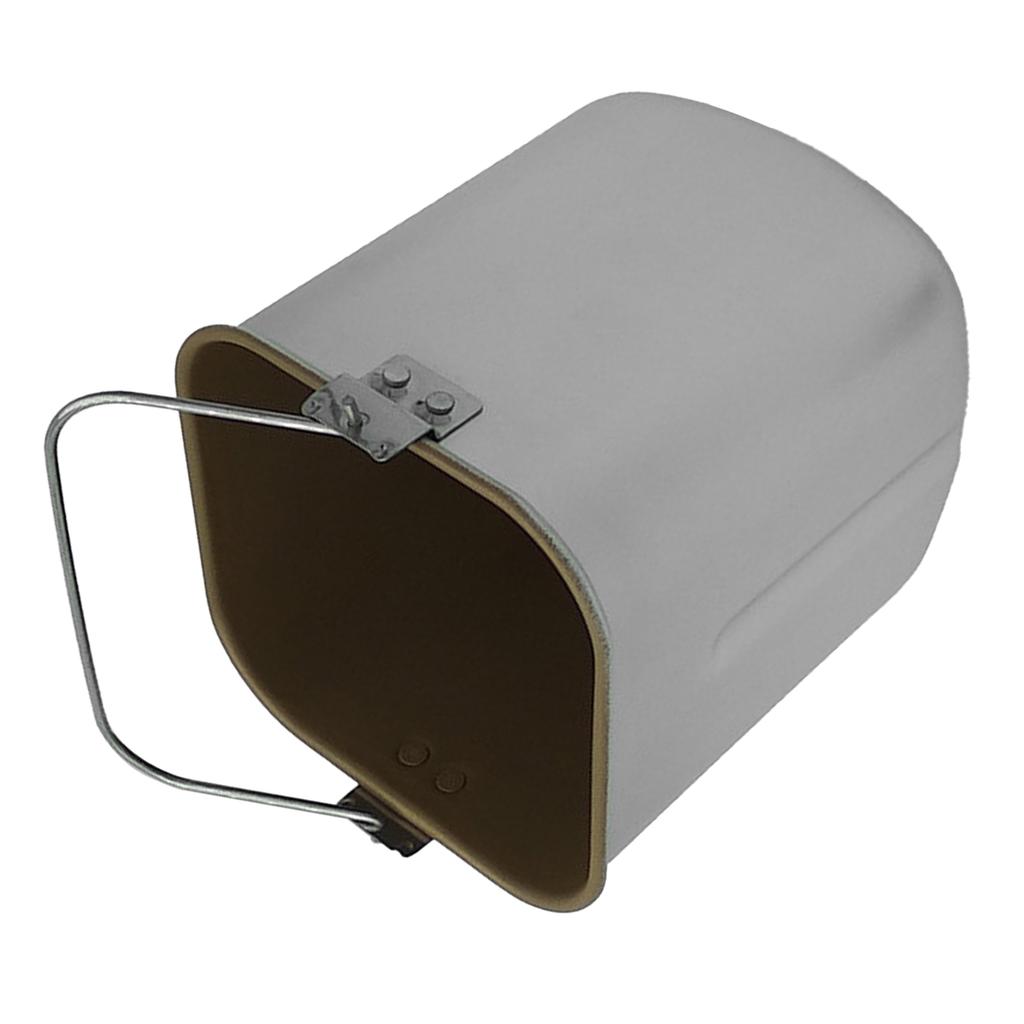 Bread Machine Mixing Bread Bucket Anti Stick Coated Aluminum Alloy Bread Machine Inner Tank for Replacement