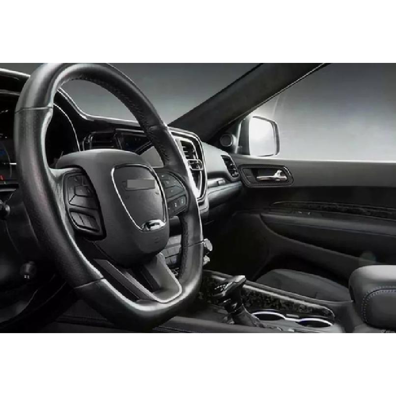 Carbon Fiber Interior Door Handle Bowl Trim Frame Sticker For Dodge Durango 22+