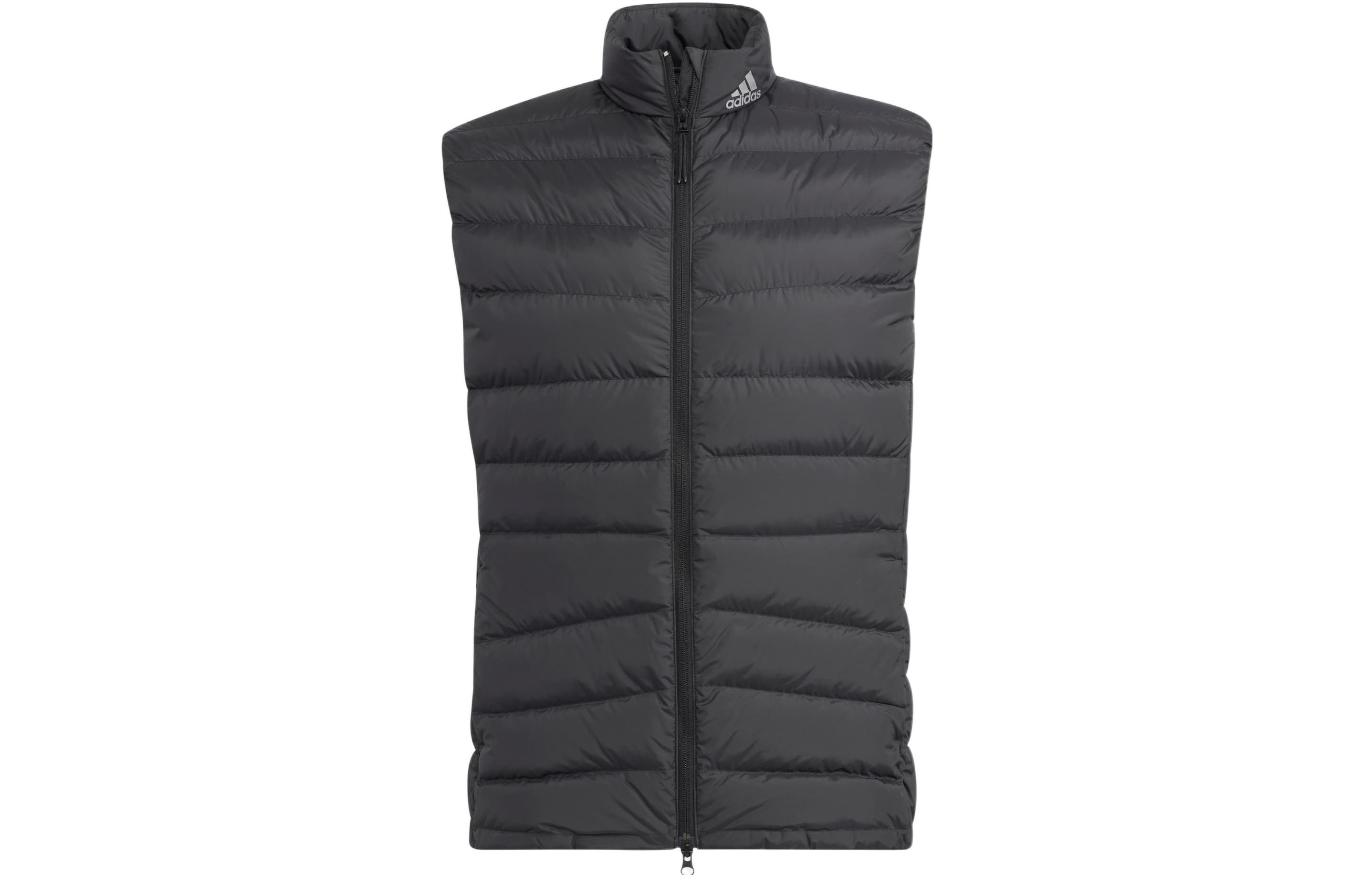 Adidas Down Vests Men s Black Stand Collar Moderate Other HG5768 L