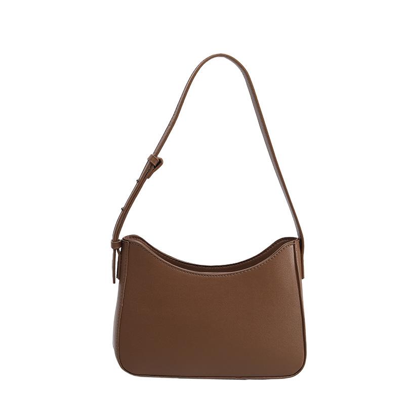 HENGJINGYX einfache Nische 2025 Achselhöhle neue französische tragbare vielseitige Schultertasche Damen-Achseltasche