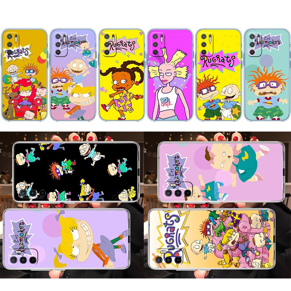 R-Rugrats Funny Phone Case for Motorola Moto E13 E15 E20 E22 22I E22S E30 E32 E40 E7 E7I G Plus Power Play Stylus G22 G14