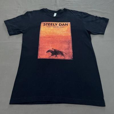 Steely Dan Don't Take Me Alive Promo Tee Kate Boxer Artist Black T Shirt Unisex T-Shirt